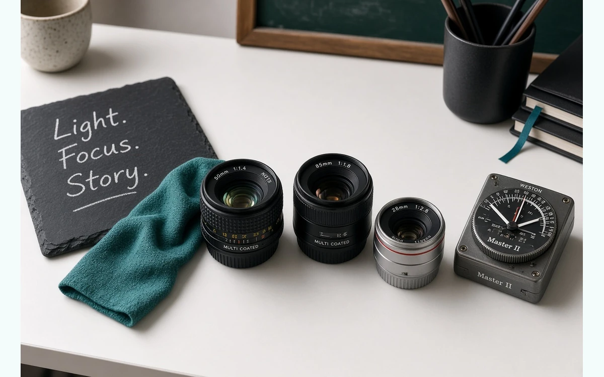 镜头课栏目示意
